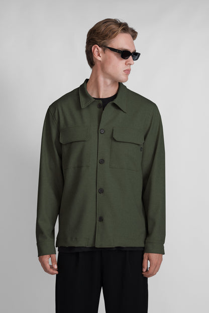 Kiub Overshirt Khaki