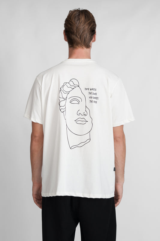 Kiub Head Statue White