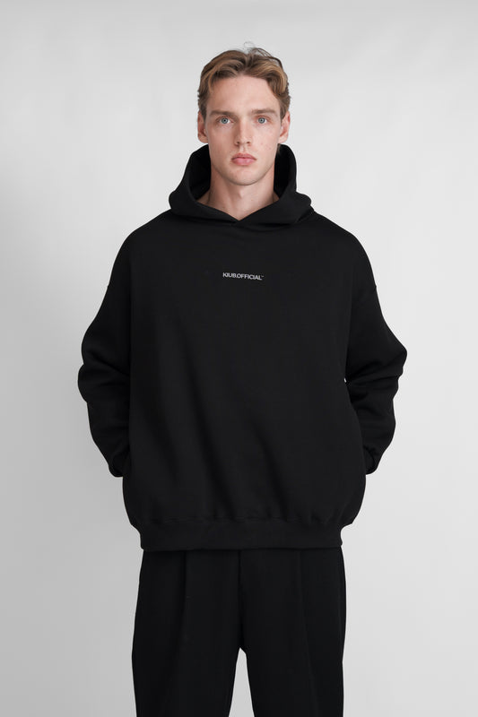 Kiub Hoodie Black