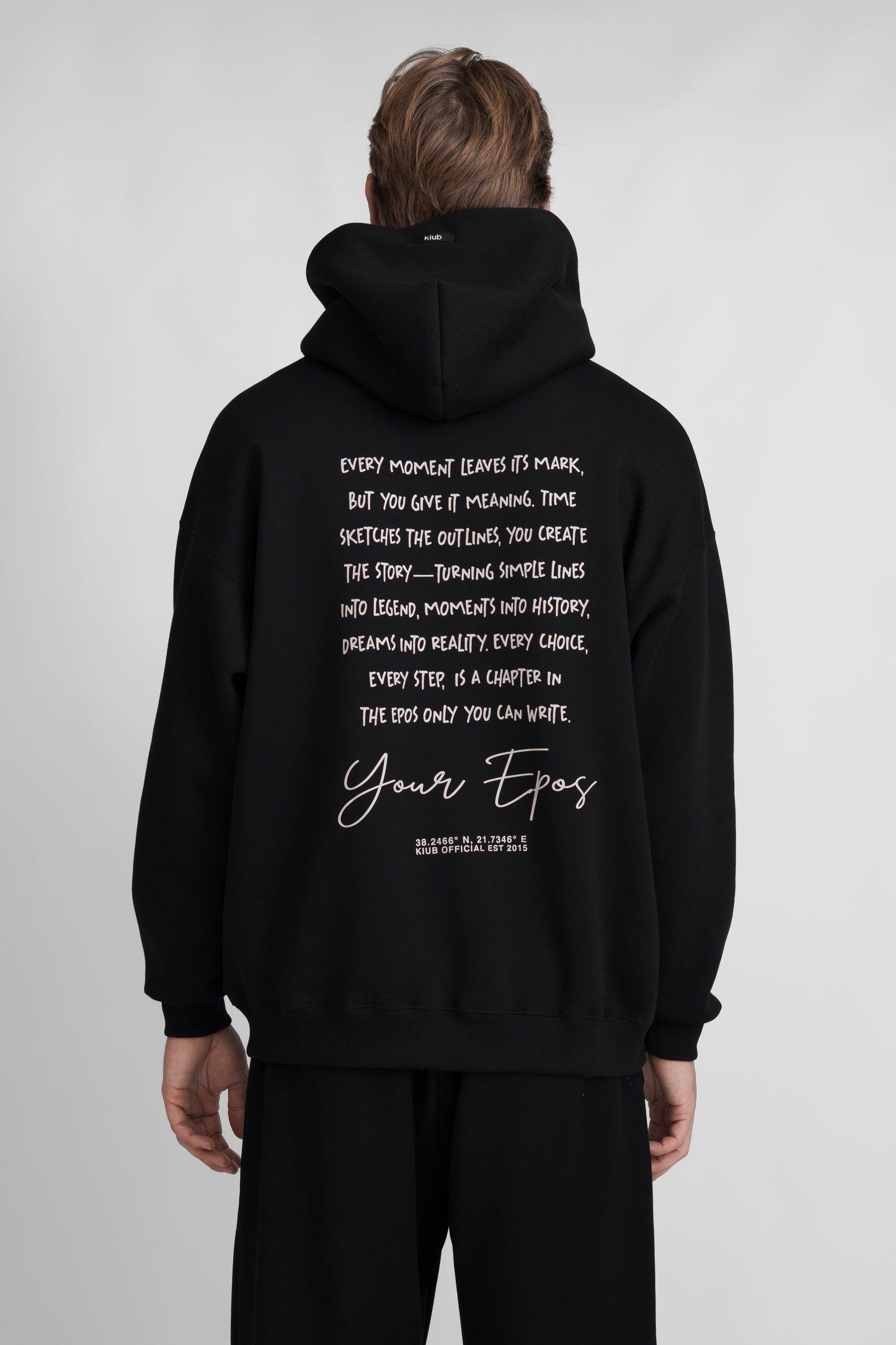Kiub Epos Black Hoodie