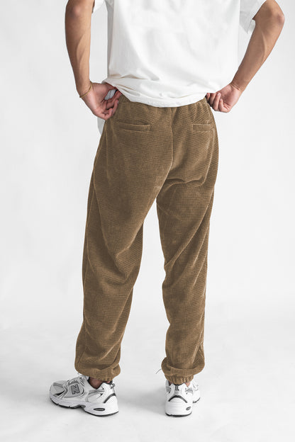 Kiub Crushed Pants Beige