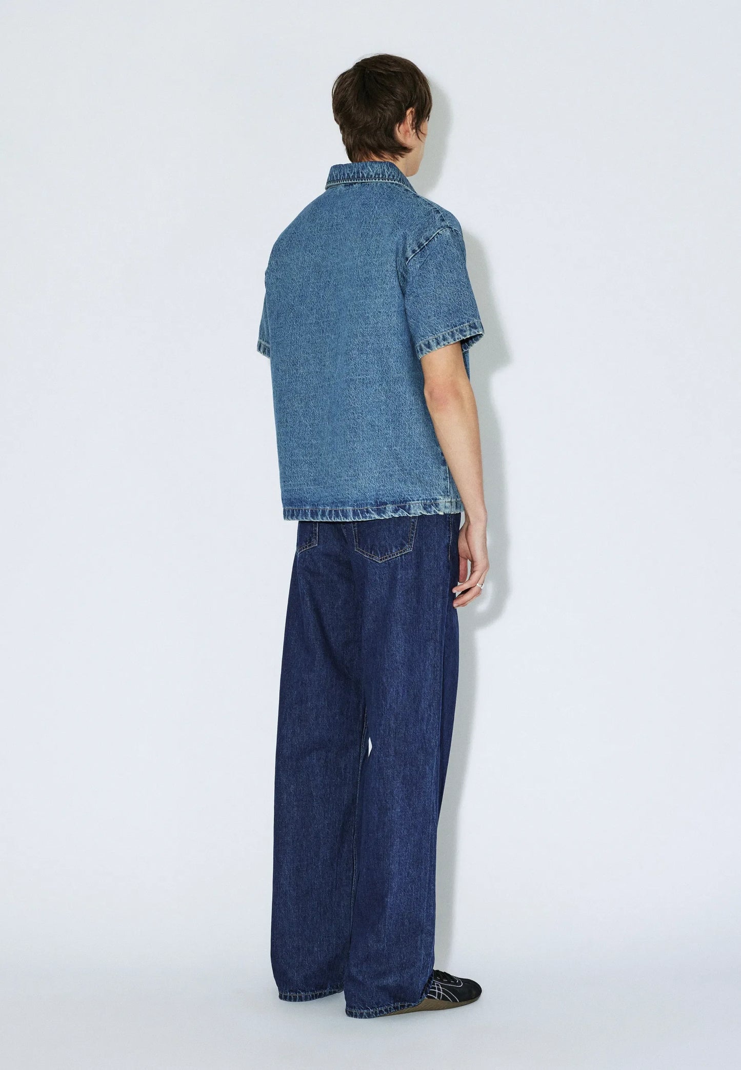 Dr. Denim Kye Shirt Drift Sky Used