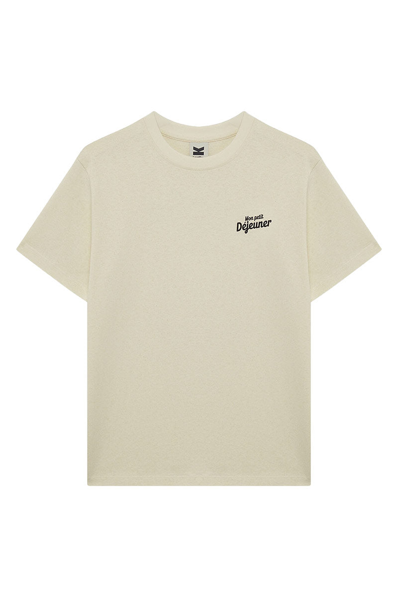Kaotiko M/C Mon Petit Dejeuner Organic Cotton Ivory