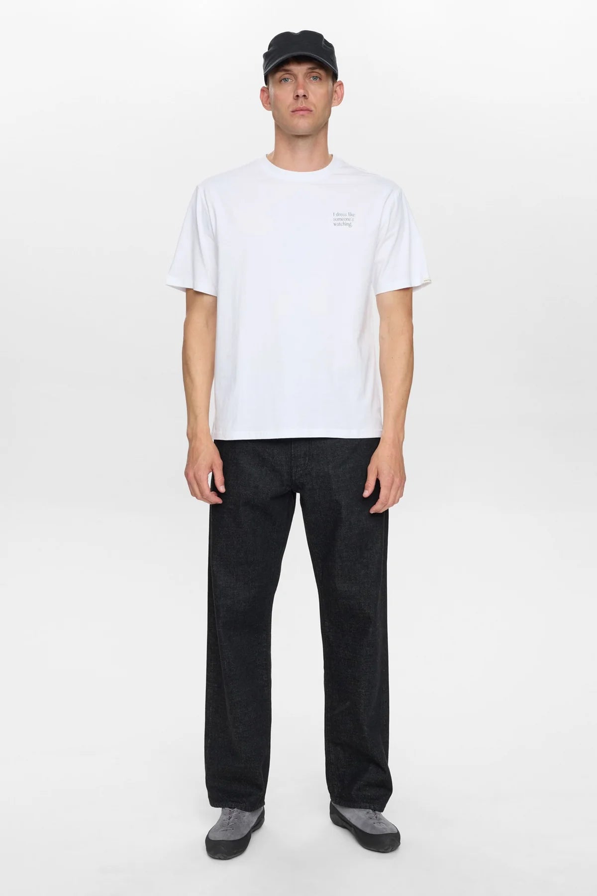 Anekjendt Akvillads Have A Nice Day Tee - Bright White