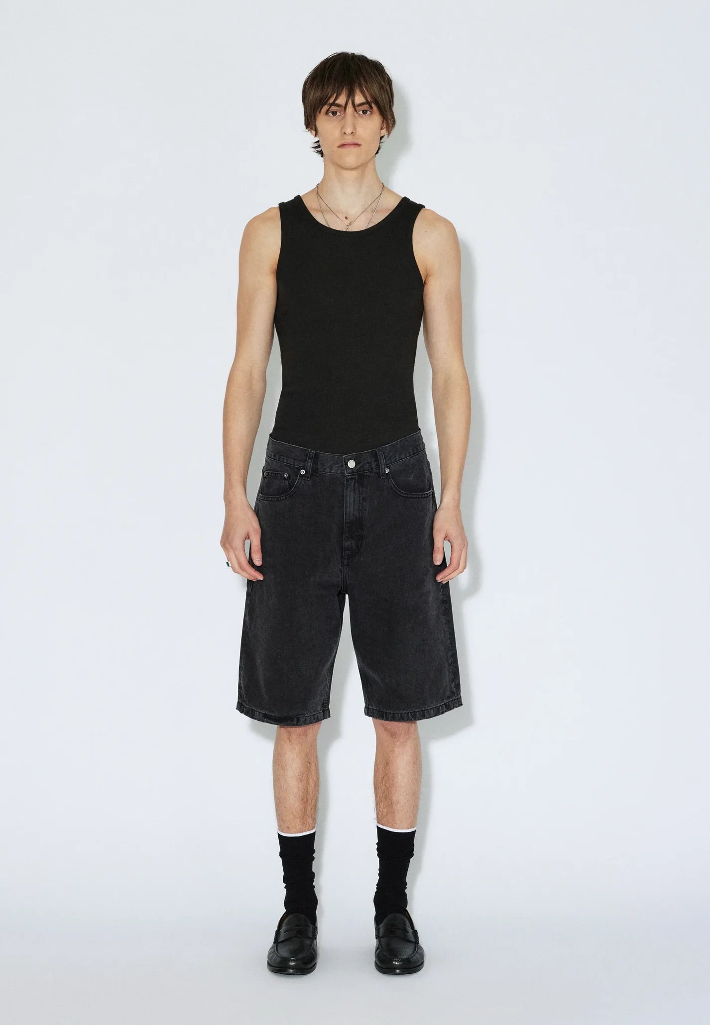 Dr. Denim Omar Shorts Worn Black