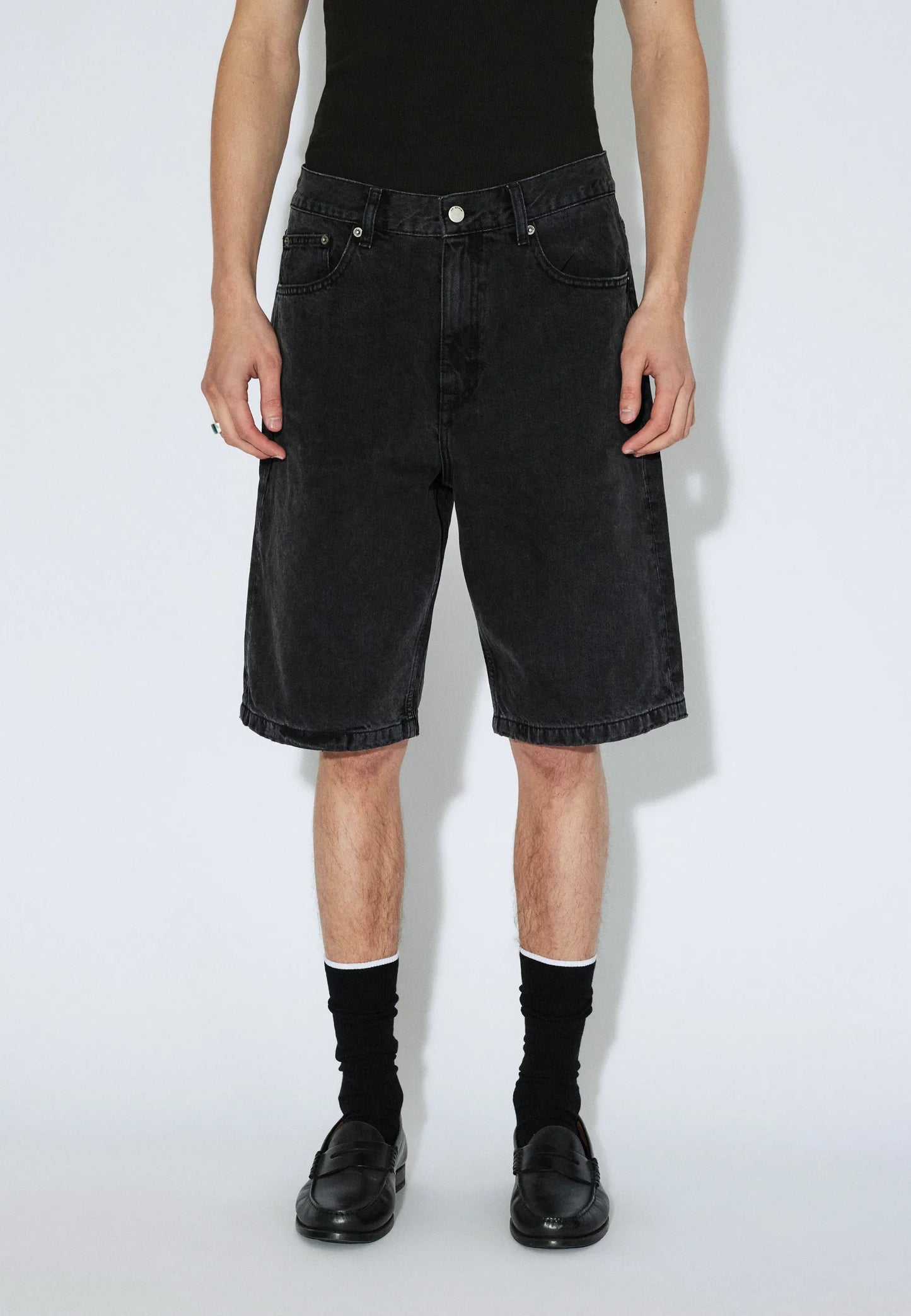 Dr. Denim Omar Shorts Worn Black