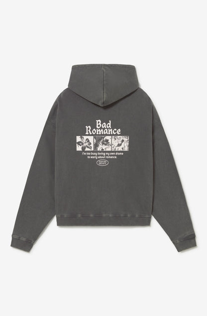 Kaotiko Hoodie Oversize My Own Drama- Washed Gray