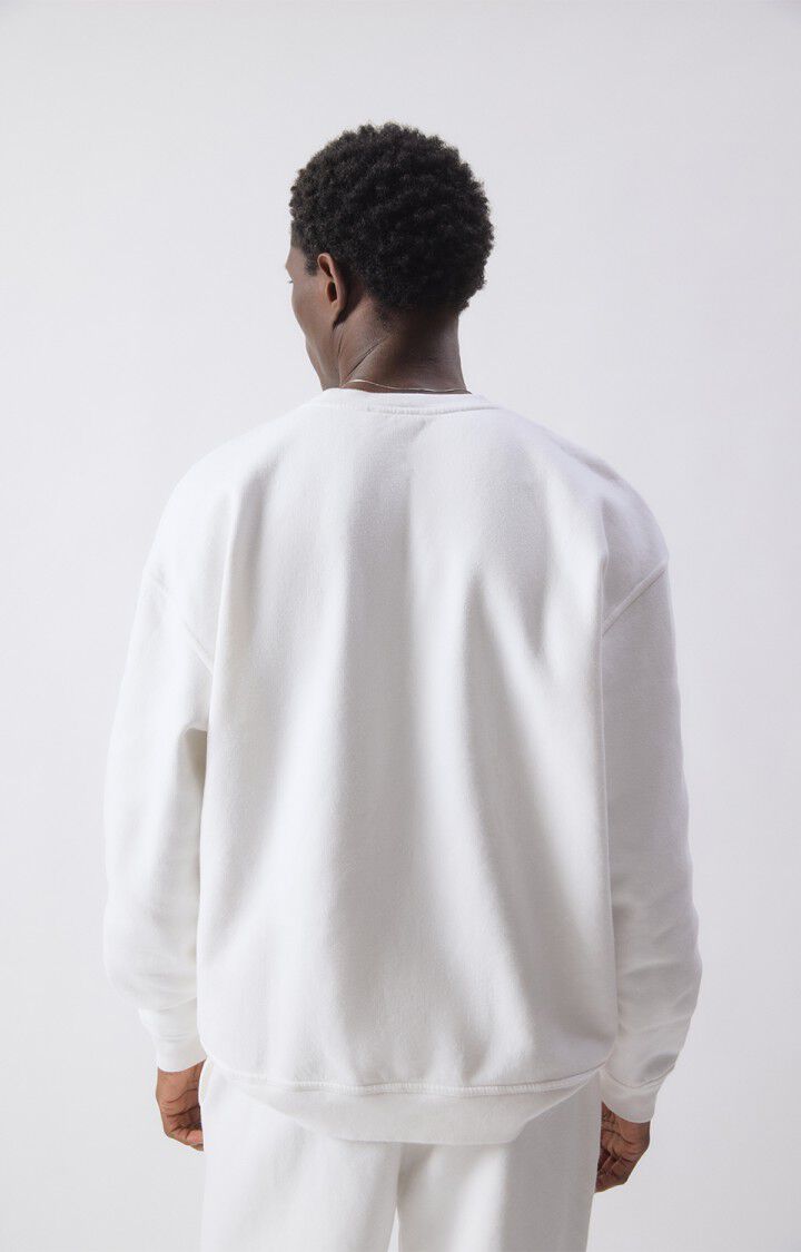 American Vintage Men's Sweatshirt Plizzy (Vintage White)