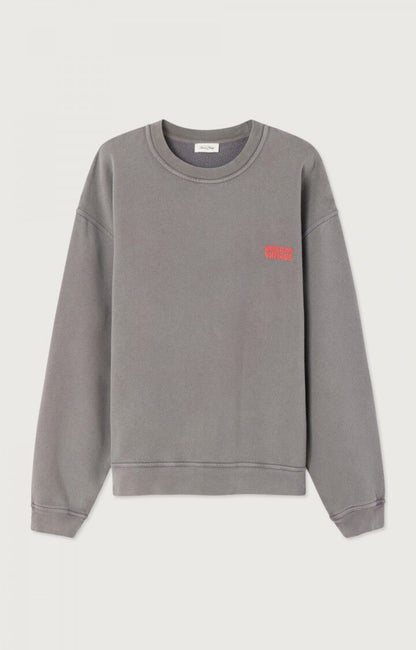 American Vintage Men's Sweatshirt Plizzy (Vintage Ash)