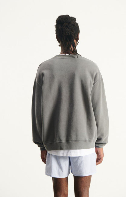 American Vintage Men's Sweatshirt Plizzy (Vintage Ash)