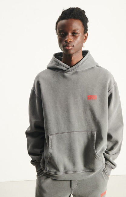 American Vintage Men's Hoodie Plizzy- Vintage Ash
