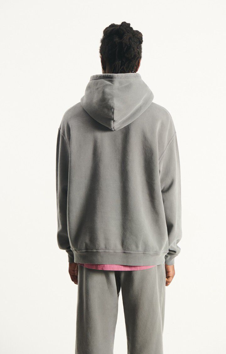 American Vintage Men's Hoodie Plizzy- Vintage Ash