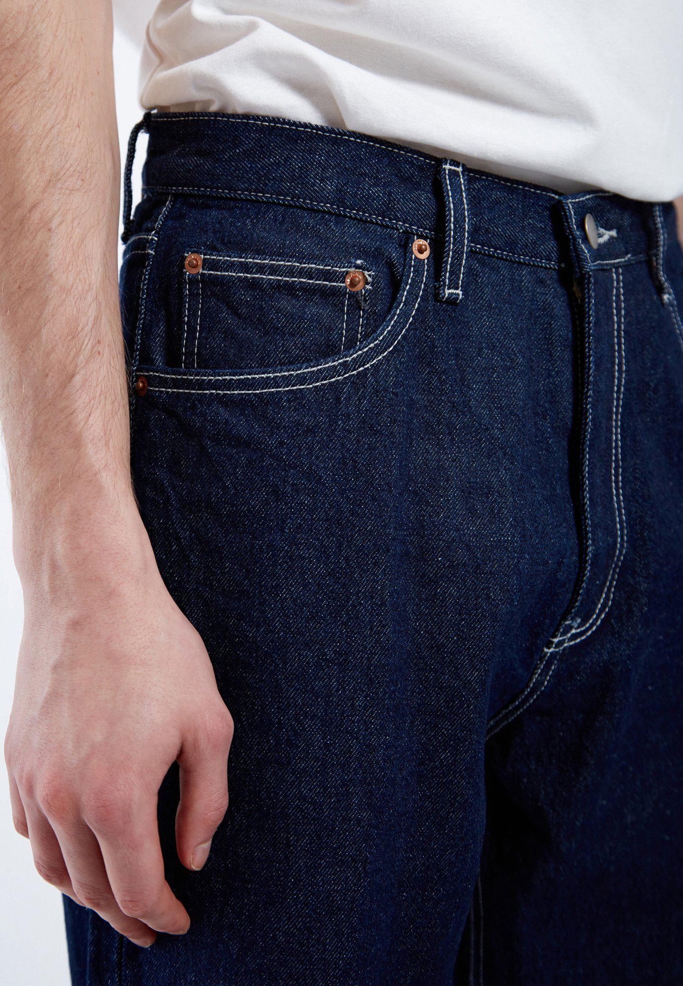 Dr Denim Omar Stream Rinse Contrast