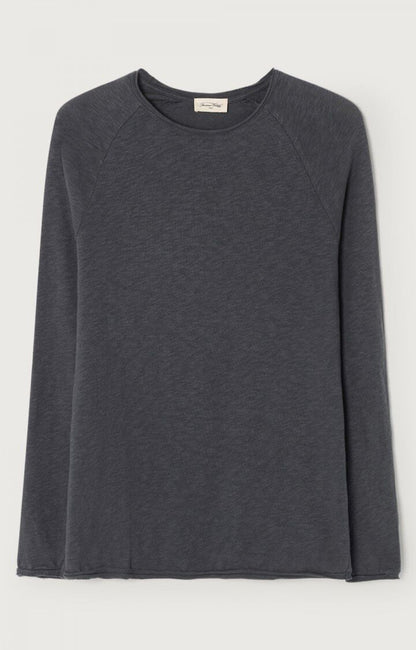 American Vintage Men's Longsleeve Sonoma Charcoal Melange