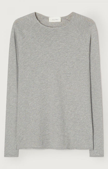 American Vintage Men's Longsleeve Sonoma Heather Grey