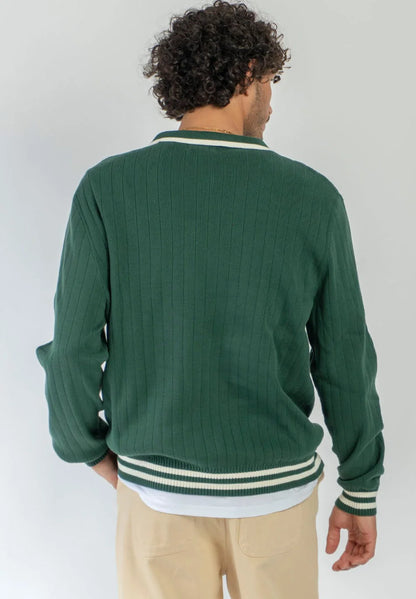 Kaotiko Sweater Polo Green