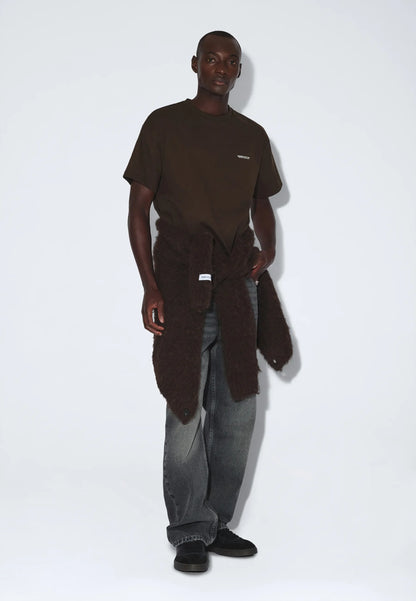 Dr Denim Trooper Tee Brown Bloom