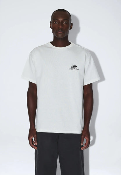 Dr Denim Trooper Tee Off White Bloom