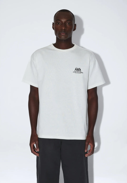 Dr Denim Trooper Tee Off White Bloom