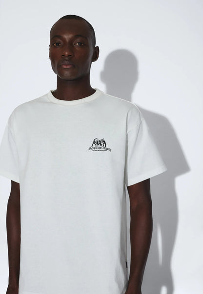 Dr Denim Trooper Tee Off White Bloom