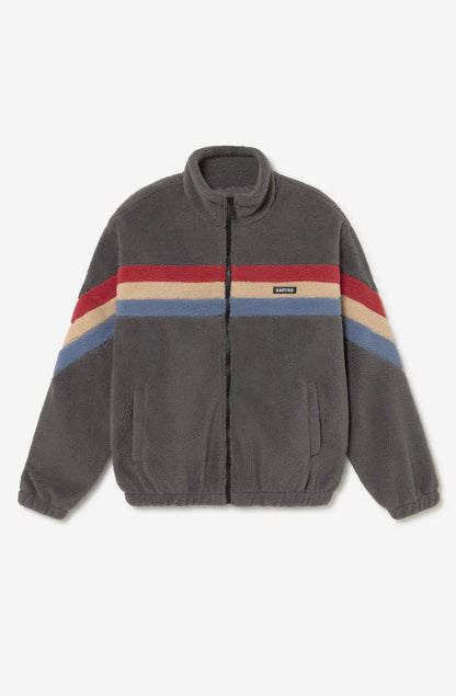 Kaotiko Polar Wabi Sabi Fleece Jacket- Khaki
