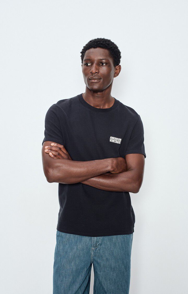 American Vintage Men's T-Shirt Ykobow - Darkness