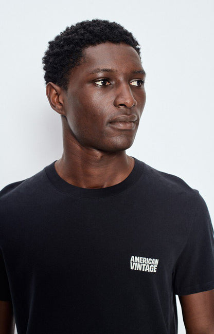 American Vintage Men's T-Shirt Ykobow - Darkness