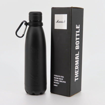 Water Bottle Matte Black