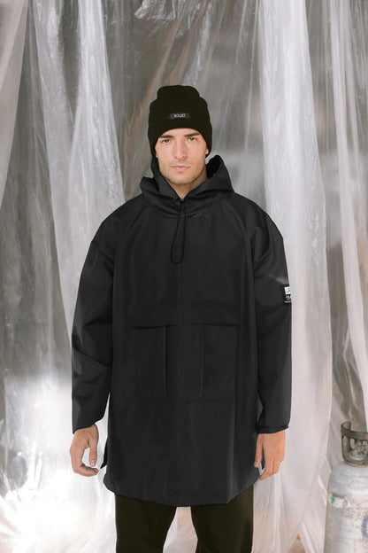 Kiub Raincoat Anorak Black